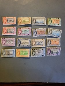 Stamps Bahamas Scott #185-200 never  hinged