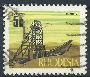 Rhodesia 1970 - 5c decimal set - SG443 used