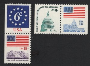 United States MINT Scott Number BOOKLET PAIRS 1623Bc & 1893c  MNH #D10 - BARNEYS