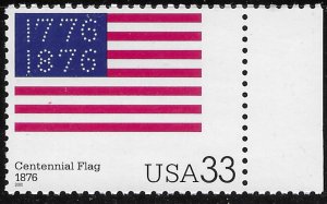 US #3403p  MNH The Stars and Stripes.  Centennial Flag 1876  Great Stamp.