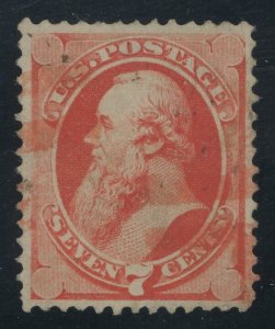 USA 149 - 7 cent No Secret Mark - VF Used with red cancel - Cat $110.00