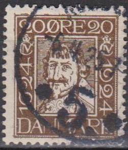 Denmark #173 F-VF Used  CV $7.75 (A12062)