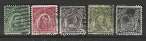 Philippines 241, 246, 248, 250, 252 Used SC: $6.60