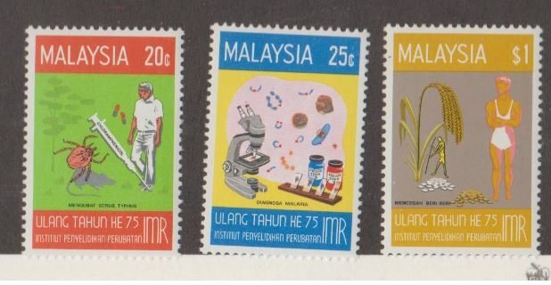 Malaysia Scott #138-139-140 Stamp - Mint NH Set