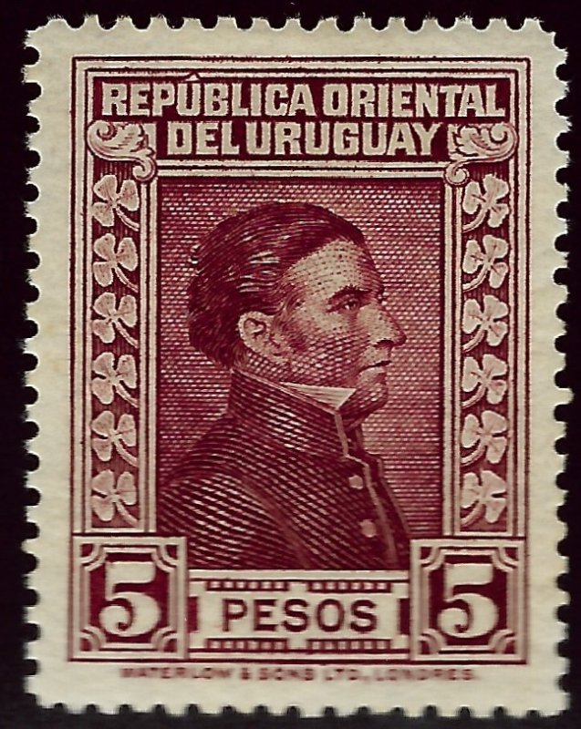 Uruguay Scott #382 Mint VF hr....Fill a key spot!