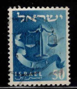 ISRAEL Scott 134 Used Tribes stamp No Wmk