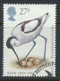 Great Britain  SG 1420 SC# 1240 Used / FU with First Day Cancel - RSPB Birds 