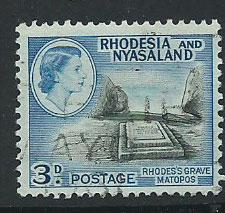 Rhodesia & Nyasaland SG 22  Fine Used