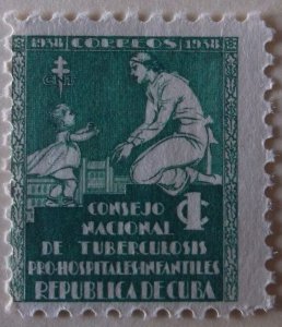 Cuba RA1 MNH Cat $2.50 Red Cross Topical Full Set