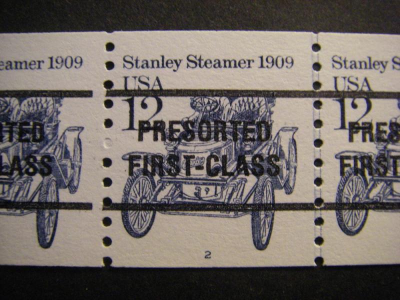 Scott 2132a, 12c Stanley Steamer, PNC5 #2, Gap 1L, MNH Transportation Beauty