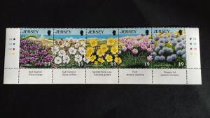 Jersey 1995 European Year of Nature Preservation - Wild Flowers Mint