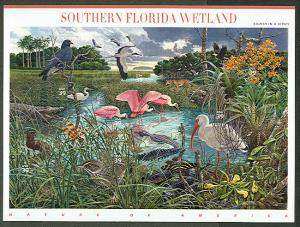 US #4099 Florida Wetlands, Sheet of 10