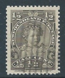 Newfoundland #78 Used 1/2c Edward VII