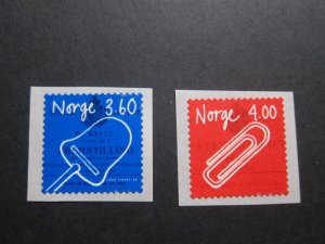 Norway 1999 Sc 1213-1214 set MNH