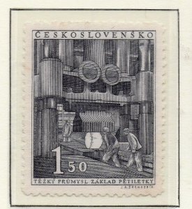 Czechoslovakia 1951 Early Issue Fine Mint Hinged 1.50k. NW-150155