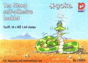 Namibia - 1999 Yoka Snake Booklet MNH** SG SB12