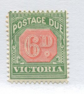 Victoria 1894 6d Postage Due mint o.g. hinged