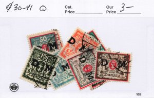 DANZIG   O30-41   USED