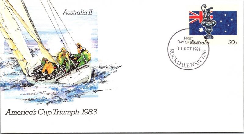 Australia, Worldwide First Day Cover, Sports, Maritime