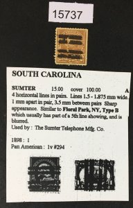 US STAMPS # 270 USED CV. $ LOT #15737