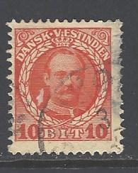 Danish West Indies 44 used (RS)