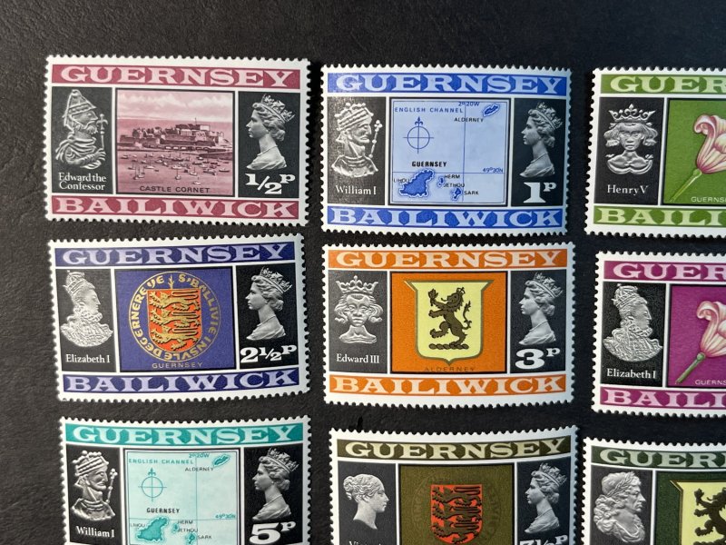 GUERNSEY # 41-55-MINT NEVER/HINGED--COMPLETE SET--1971