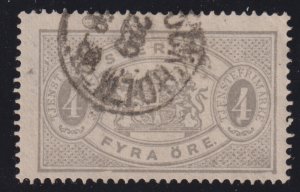 Sweden O14a Official 1882