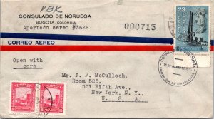 Colombia FDC 1958 - Norwegian Consulate - Bogota - F31123