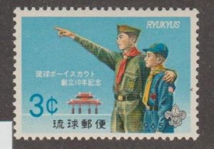 Ryukyu Islands Scott #130 Stamp - Mint NH Single