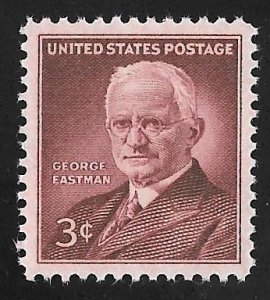 1062 3 cents George Eastman, mint OG NH EGRADED VF-XF 86