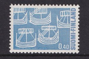 Finland    #481    MNH  1969  Nordic cooperation issue