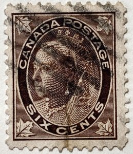 AlexStamps CANADA #71 VF Used