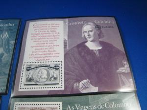 PORTUGAL  SCOTT #1918-1923  VOYAGES OF COLUMBUS  S/S  MNH