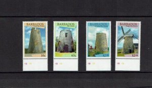 Barbados: 2015, Windmills, MNH set 