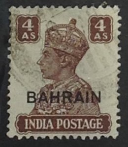 BAHRAIN GVI 1942 SG47 USED ..CAT £2