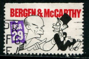 2563 US 29c Comedians, used