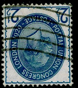 SG437Wi, 2½d blue, FINE USED. Cat £1100.
