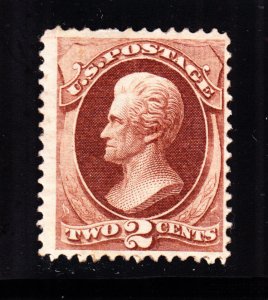 US 146 2c Jackson Unused F-VF RG SCV $115 (NG)