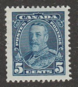 Scott #221 - Mint hinged - King George V