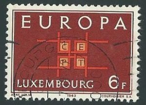 33 Used Stamps of Luxembourg