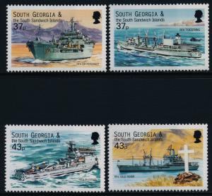 South Georgia 266-9 MNH Ships, Royal Fleet Auxillary Vessels