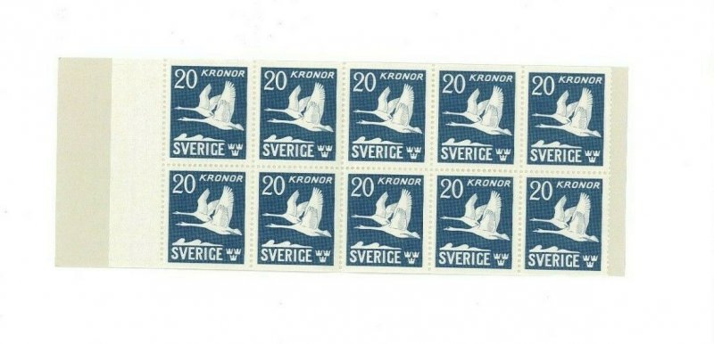 Sweden SC# C8b complete booklet MNH. Cat.65.00. Better item