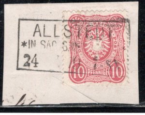 Germany Reich Scott # 32, used, opp, exp.h/s, Mi# 34a