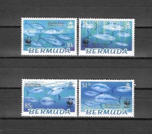 BERMUDA 2004 WWF SG 938/41 MNH