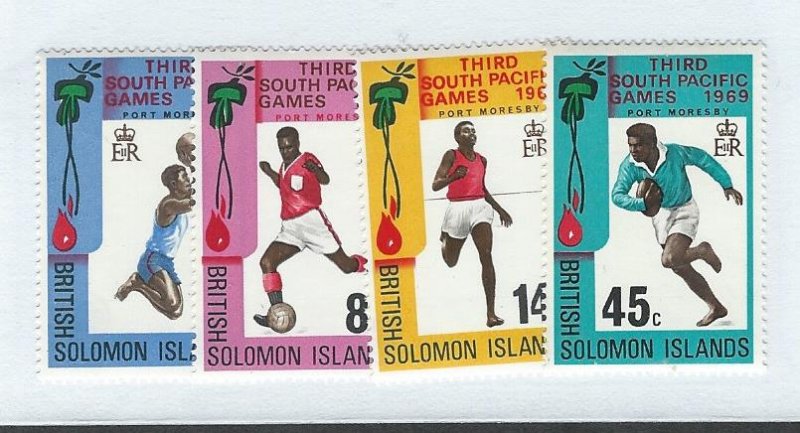 Solomon Islands  mnh sc  198-201