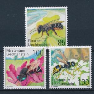 [38601] Liechtenstein 2008 Insects Insekten Insectes Bees Wasp MNH