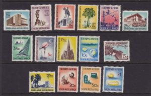 SWA Scott #'s 266 - 280 set VF mint never hinged cv $ 62 ! see pic !