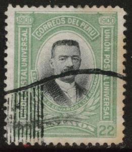 Peru  Scott 160 used 1900 stamp