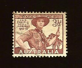 Australia 249 3.5p Scout used