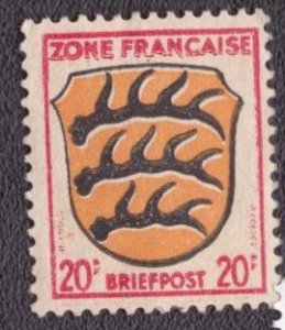 Germany -French Occupation 1945 -  4N8 MNG